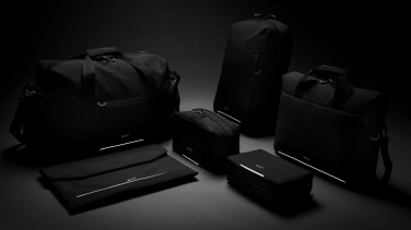 Logo trade promotional giveaway photo of: Swiss Peak AWARE™ RFID and USB A laptop backpack